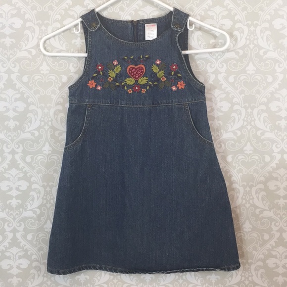Gymboree Other - {Gymboree} Girls 6 Denim Jumper
